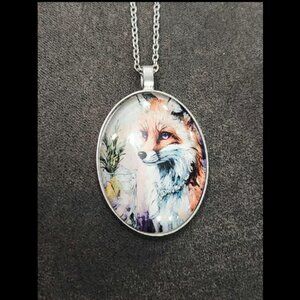 Silver Fox Necklace